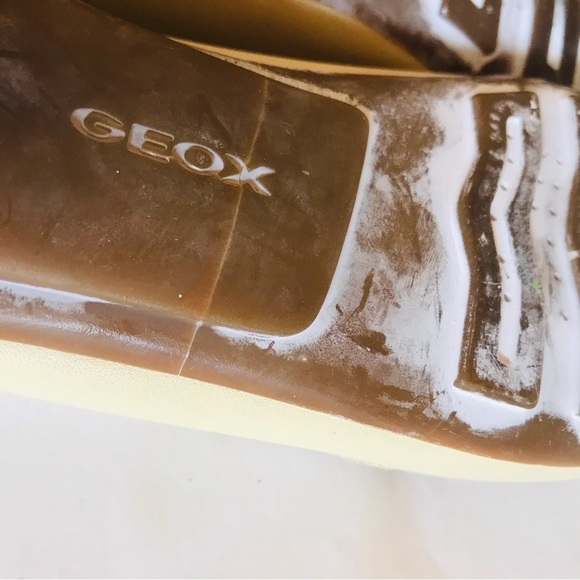 🦉GEOX Respira Cream Leather Driving Loafers - Picture 9 of 11